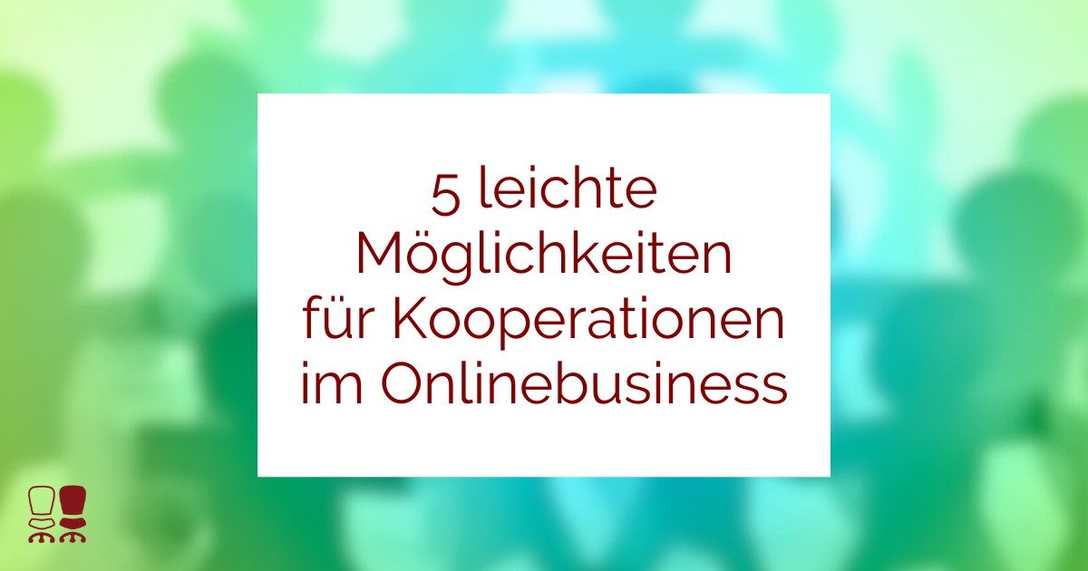 Kooperationsformen im Onlinebusiness