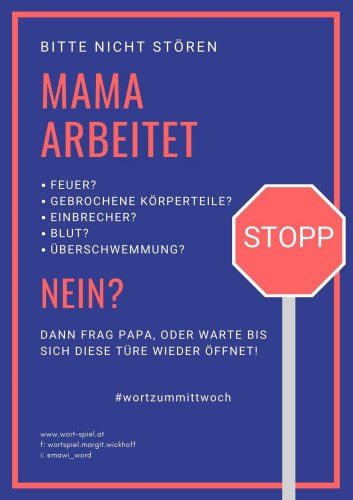 Stopp-Schild Margit Wickhoff